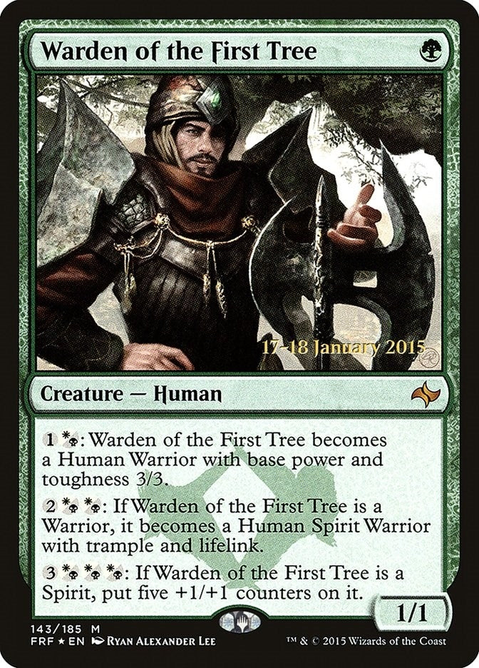 Warden of the First Tree (143) [PRE] - MTG Single