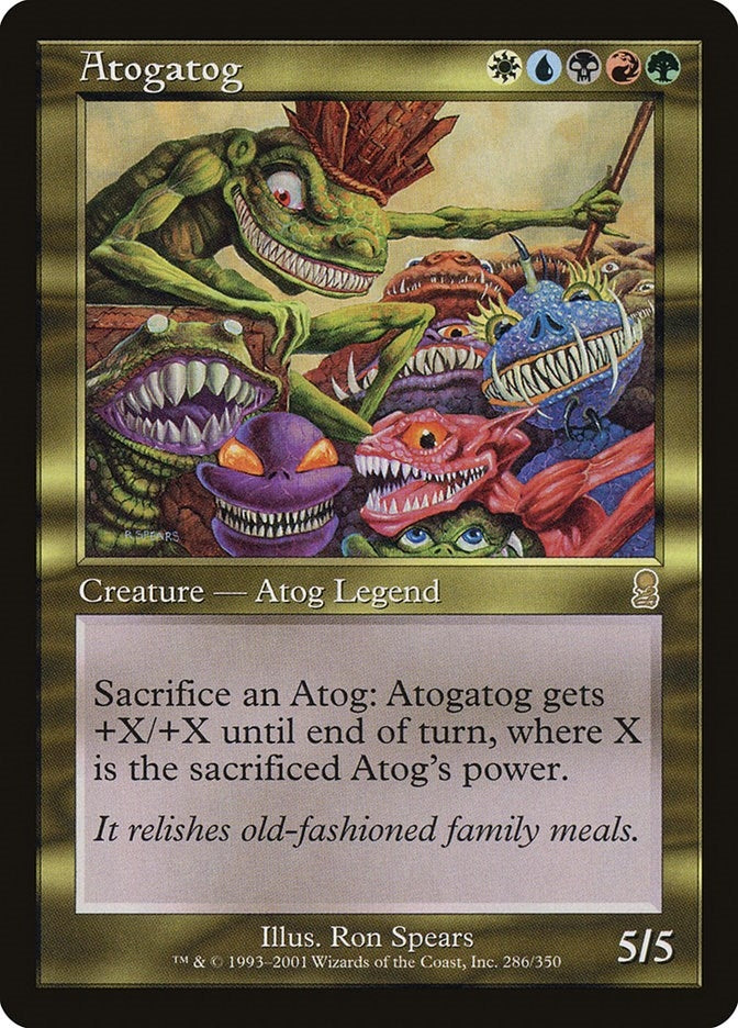 Atogatog (286) [ODY] - MTG Single