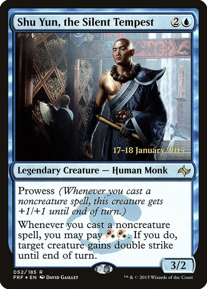 Shu Yun the Silent Tempest (52) [PRE] - MTG Single