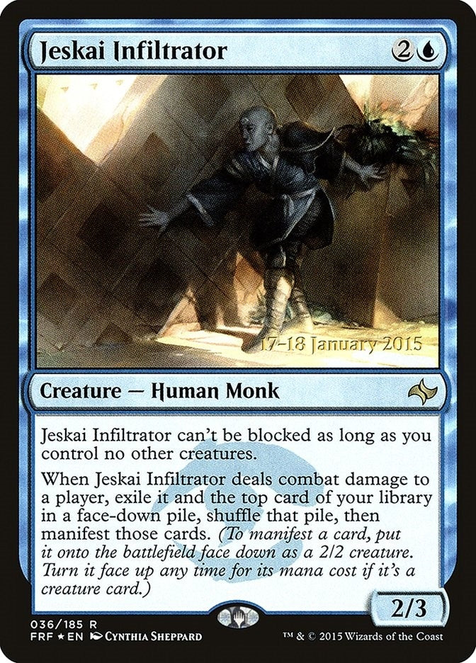 Jeskai Infiltrator (36) [PRE] - MTG Single