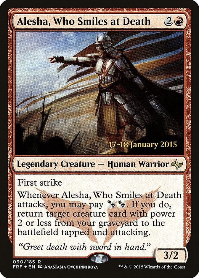 Alesha Who Smiles at Death (90) [PRE] - MTG Single