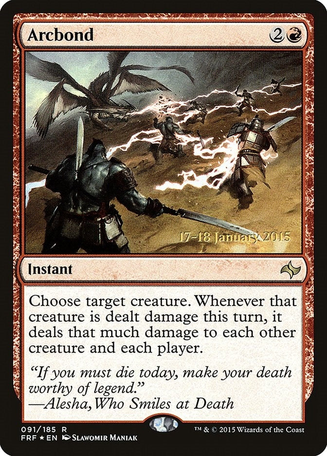 Arcbond (91) [PRE] - MTG Single