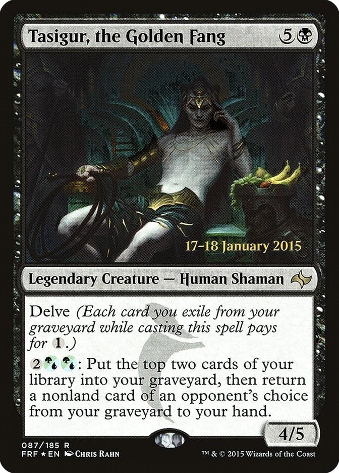 Tasigur the Golden Fang (87) [PRE] - MTG Single