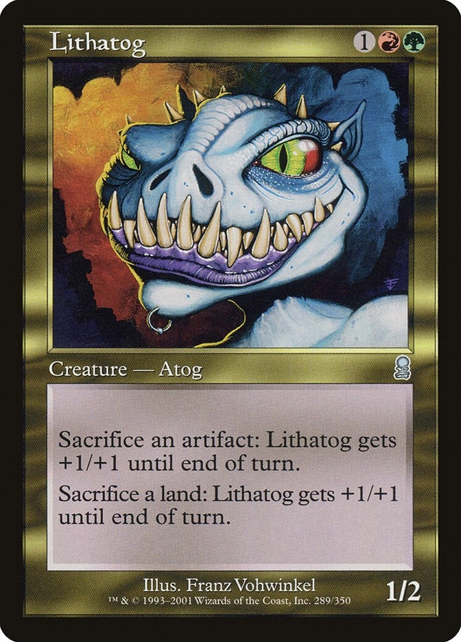 Lithatog (289) [ODY] - MTG Single