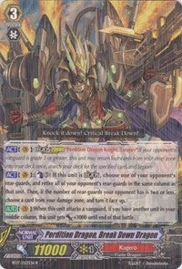 Perdition Dragon Break Down Dragon (17027) [BT17] - Cardfight Vanguard Single