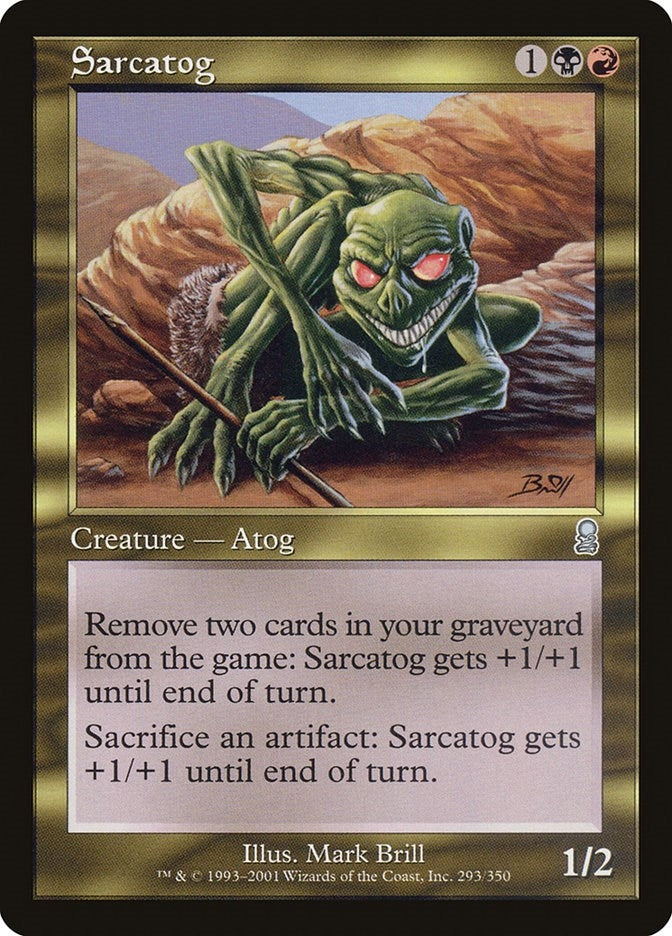 Sarcatog (293) [ODY] - MTG Single