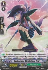 Hydrangea Musketeer Ivar (17141) [BT17] - Cardfight Vanguard Single