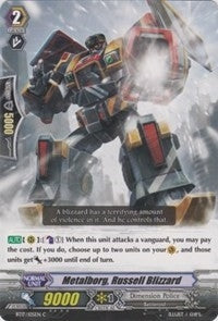 Metalborg Russell Blizzard (17105) [BT17] - Cardfight Vanguard Single
