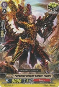 Perdition Dragon Knight Tovare (17074) [BT17] - Cardfight Vanguard Single