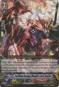 Perdition Dragon Menace Laser Dragon (SP) (1704) [BT17] - Cardfight Vanguard Single