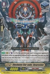 Shockwave Star-vader Dysprosium (17129) [BT17] - Cardfight Vanguard Single