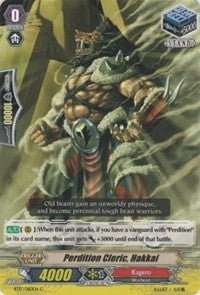 Perdition Cleric Hakkai (17080) [BT17] - Cardfight Vanguard Single