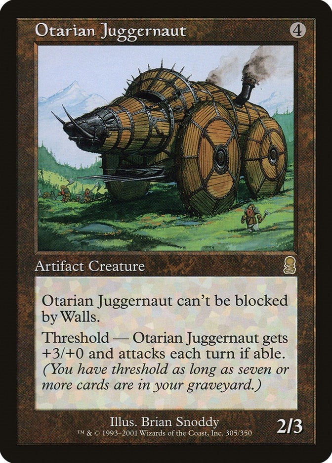 Otarian Juggernaut (305) [ODY] - MTG Single