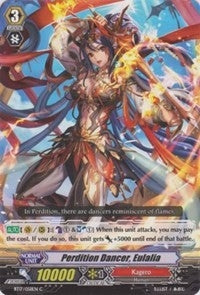 Perdition Dancer Eulalia (17058) [BT17] - Cardfight Vanguard Single
