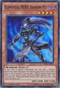 Elemental HERO Shadow Mist (1) (SDHS) - YuGiOh Single