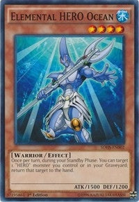 Elemental HERO Ocean (2) (SDHS) - YuGiOh Single