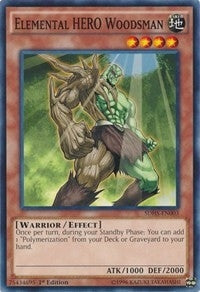 Elemental HERO Woodsman (3) (SDHS) - YuGiOh Single