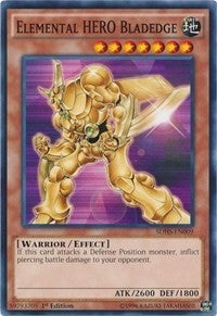Elemental HERO Bladedge (9) (SDHS) - YuGiOh Single