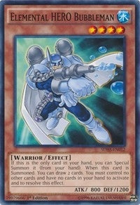 Elemental HERO Bubbleman (12) (SDHS) - YuGiOh Single