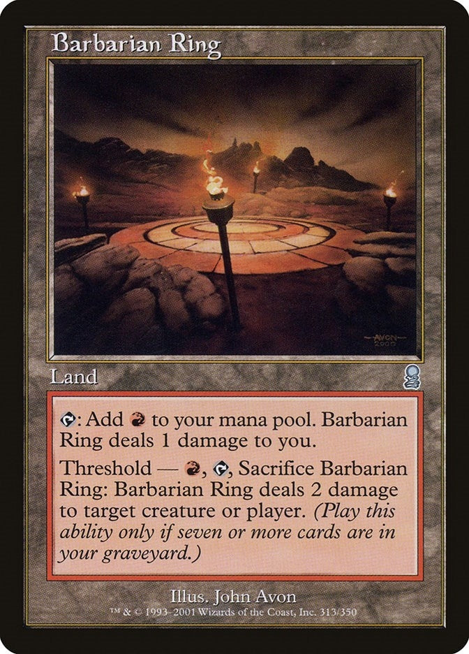 Barbarian Ring (313) [ODY] - MTG Single