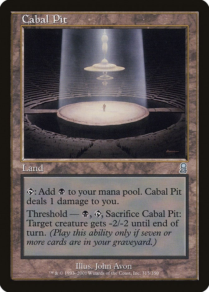 Cabal Pit (315) [ODY] - MTG Single