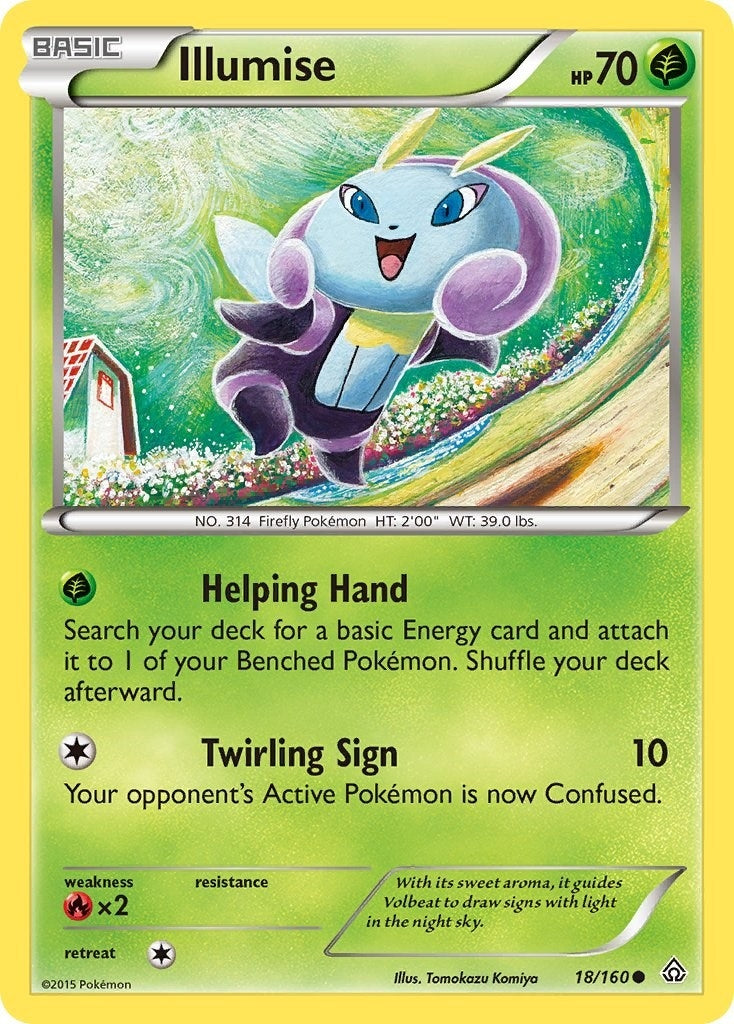 Image for Illumise (18/160) (XY - Primal Clash) - Pokemon