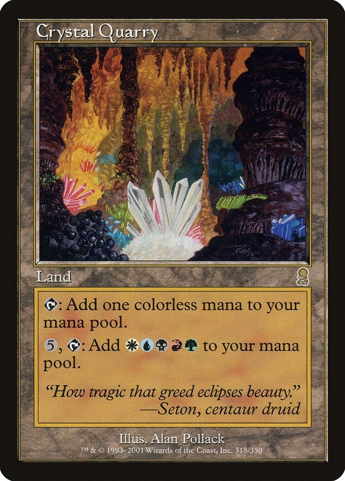 Crystal Quarry (318) [ODY] - MTG Single