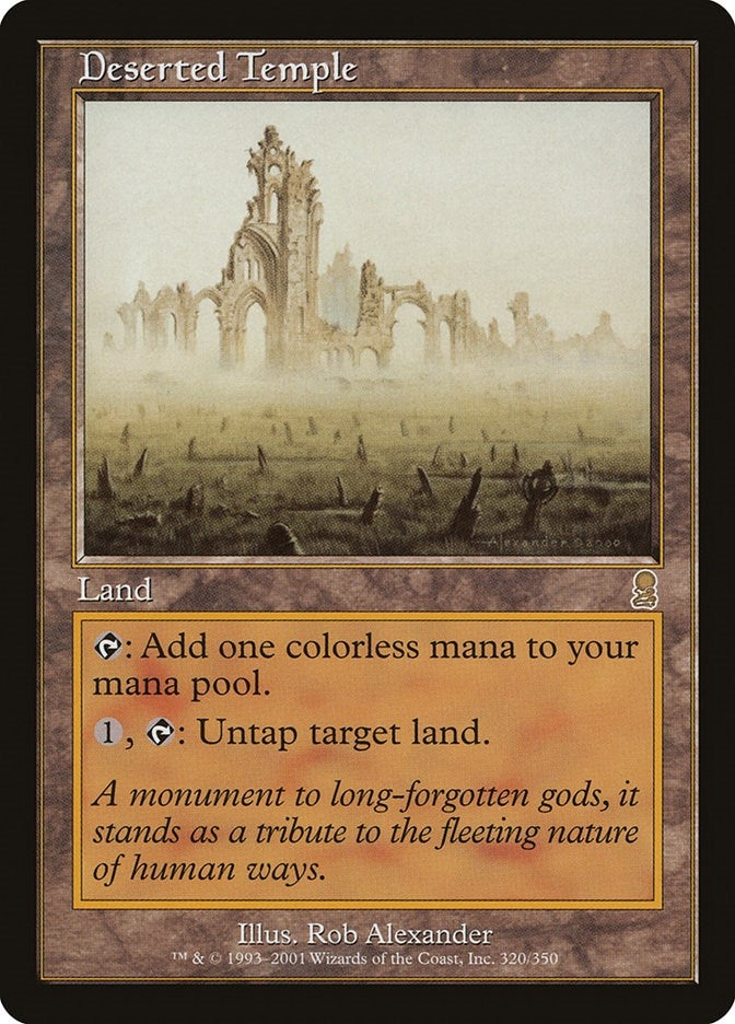 Deserted Temple (320) [ODY] - MTG Single