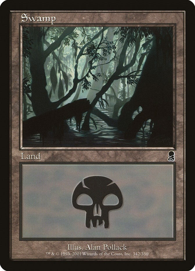 Swamp (342) (342) [ODY] - MTG Single
