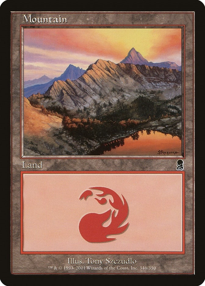 Mountain (346) (346) [ODY] - MTG Single