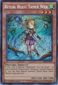 Ritual Beast Tamer Wen (24) (THSF) - YuGiOh Single