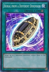 Burial from a Different Dimension (51) (THSF) - YuGiOh Single