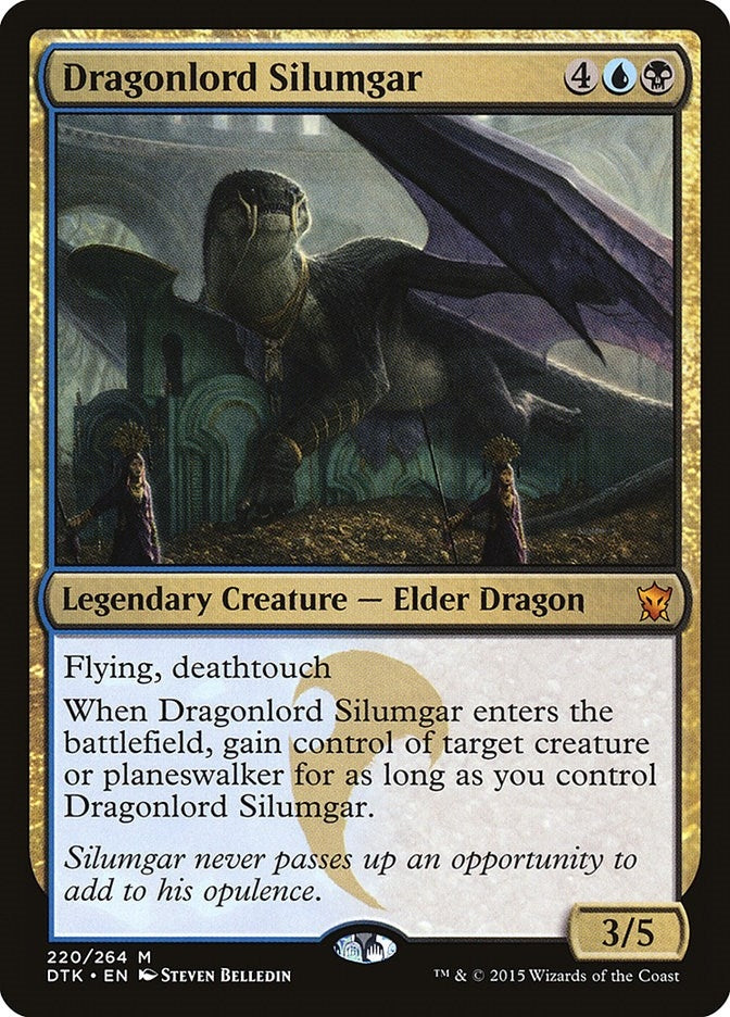 Dragonlord Silumgar (220) [DTK] - MTG Single