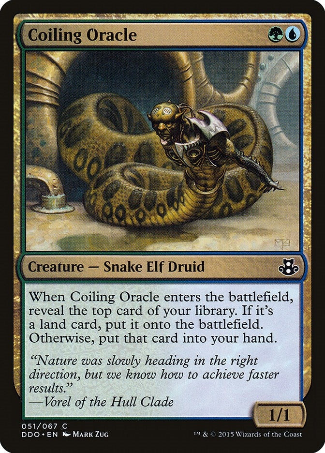 Coiling Oracle (51) [DDO] - MTG Single