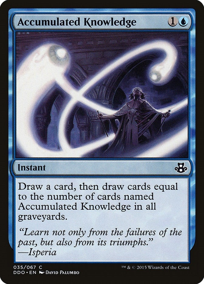 Accumulated Knowledge (35) [DDO] - MTG Single