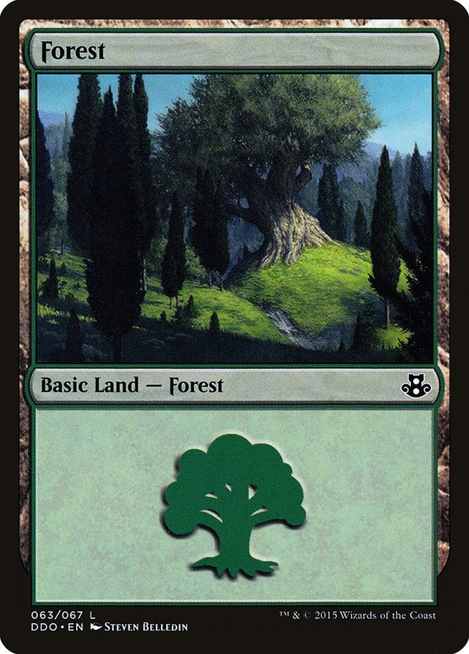 Forest (063) (63) [DDO] - MTG Single