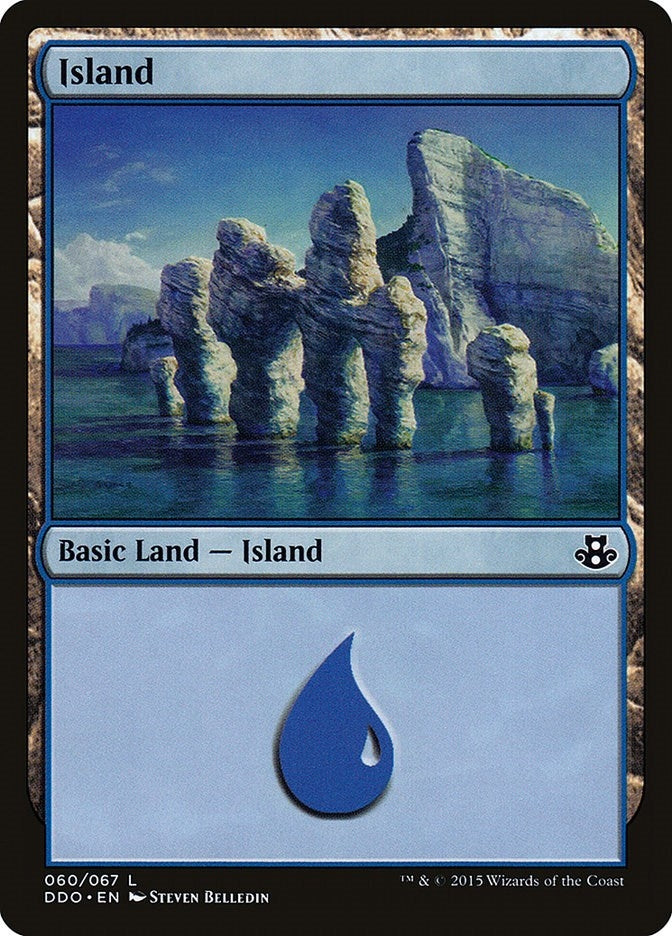 Island (060) (60) [DDO] - MTG Single