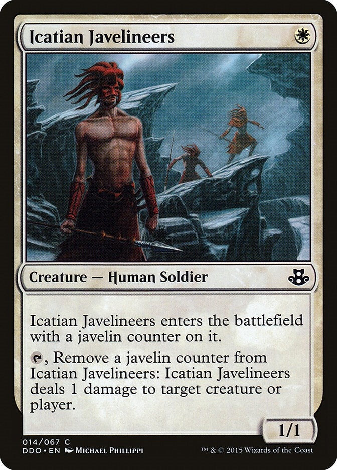 Icatian Javelineers (14) [DDO] - MTG Single