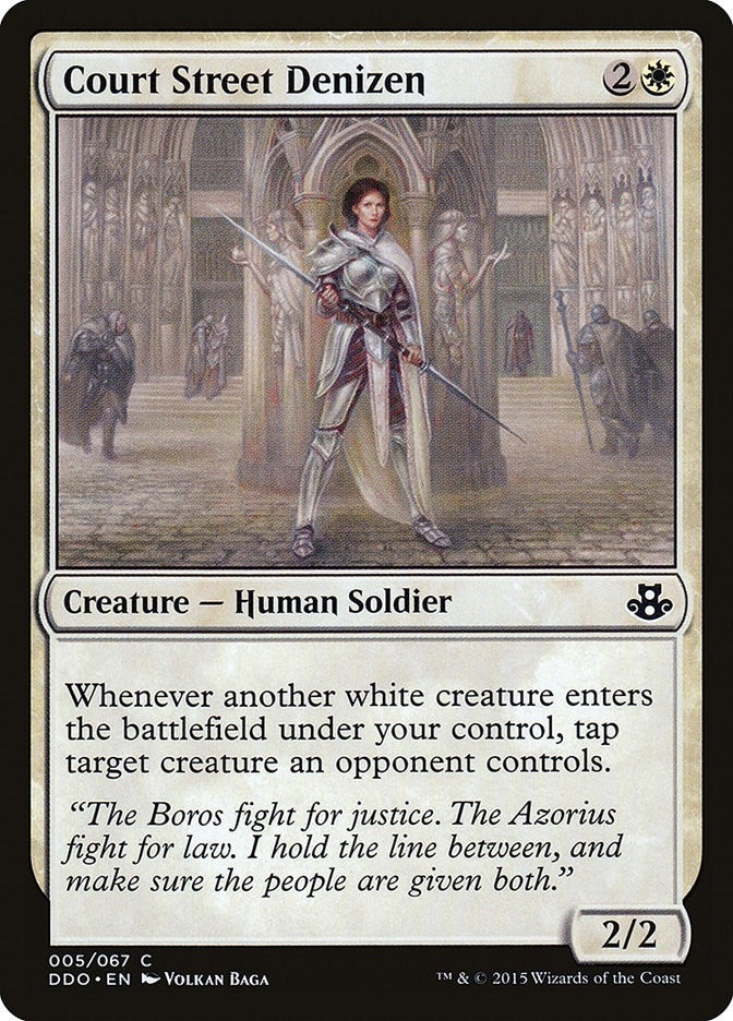 Court Street Denizen (5) [DDO] - MTG Single