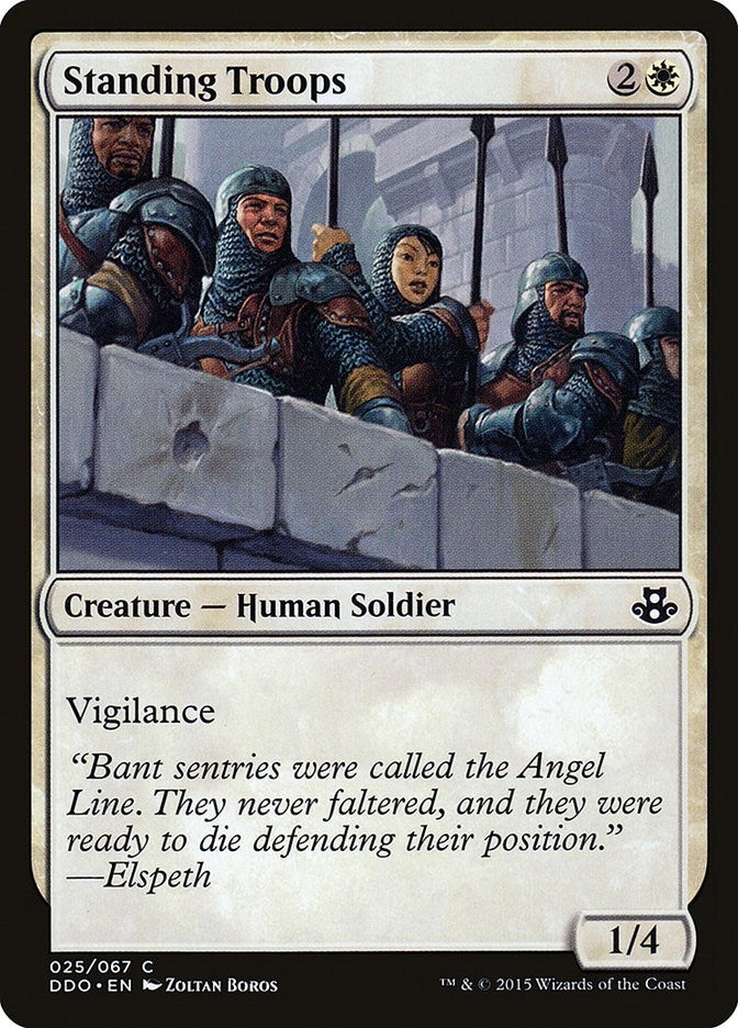 Standing Troops (25) [DDO] - MTG Single