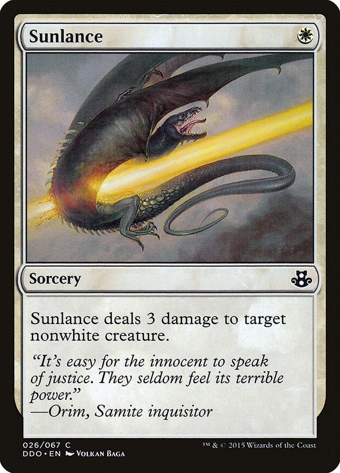Sunlance (26) [DDO] - MTG Single