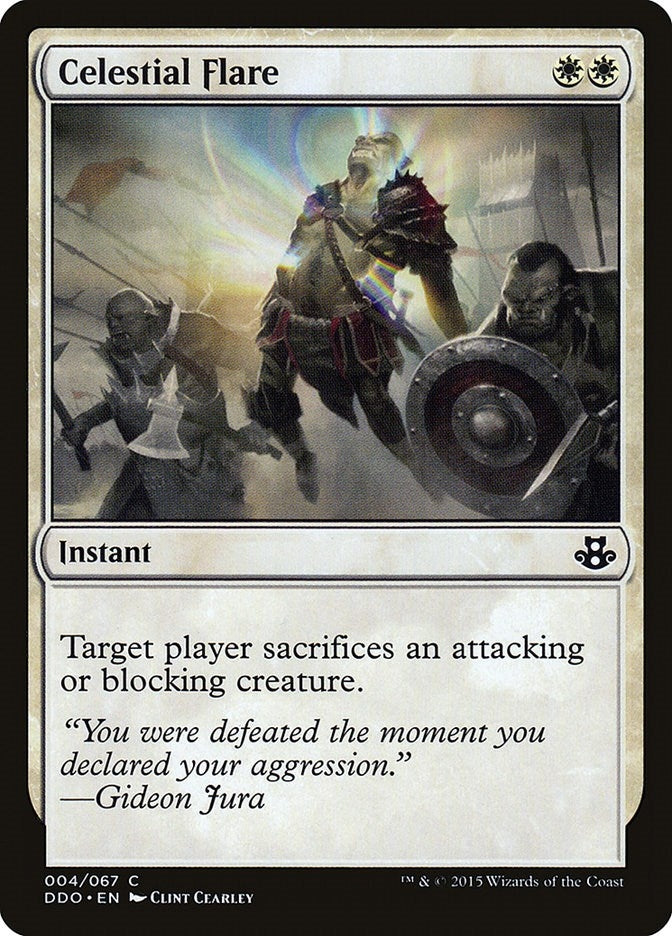 Celestial Flare (4) [DDO] - MTG Single
