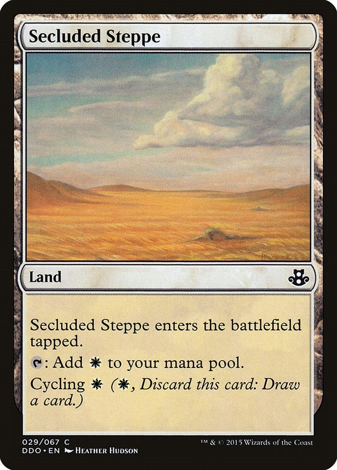 Secluded Steppe (29) [DDO] - MTG Single