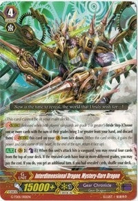 Interdimensional Dragon Mystery-flare Dragon (1001) [G-TD01] - Cardfight Vanguard Single