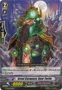 Great Carapace Gear Turtle (1008) [G-TD01] - Cardfight Vanguard Single