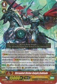 Shrouded Divine Knight Gablade (Foil) (2001) [G-TD02] - Cardfight Vanguard Single