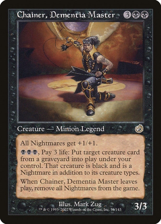 Chainer Dementia Master (56) [TOR] - MTG Single