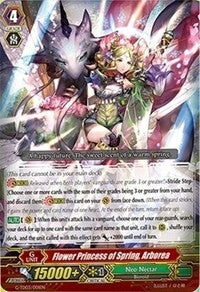 Flower Princess of Spring Arborea (Foil) (3001) [G-TD03] - Cardfight Vanguard Single