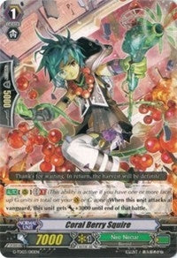 Coral Berry Squire (3010) [G-TD03] - Cardfight Vanguard Single
