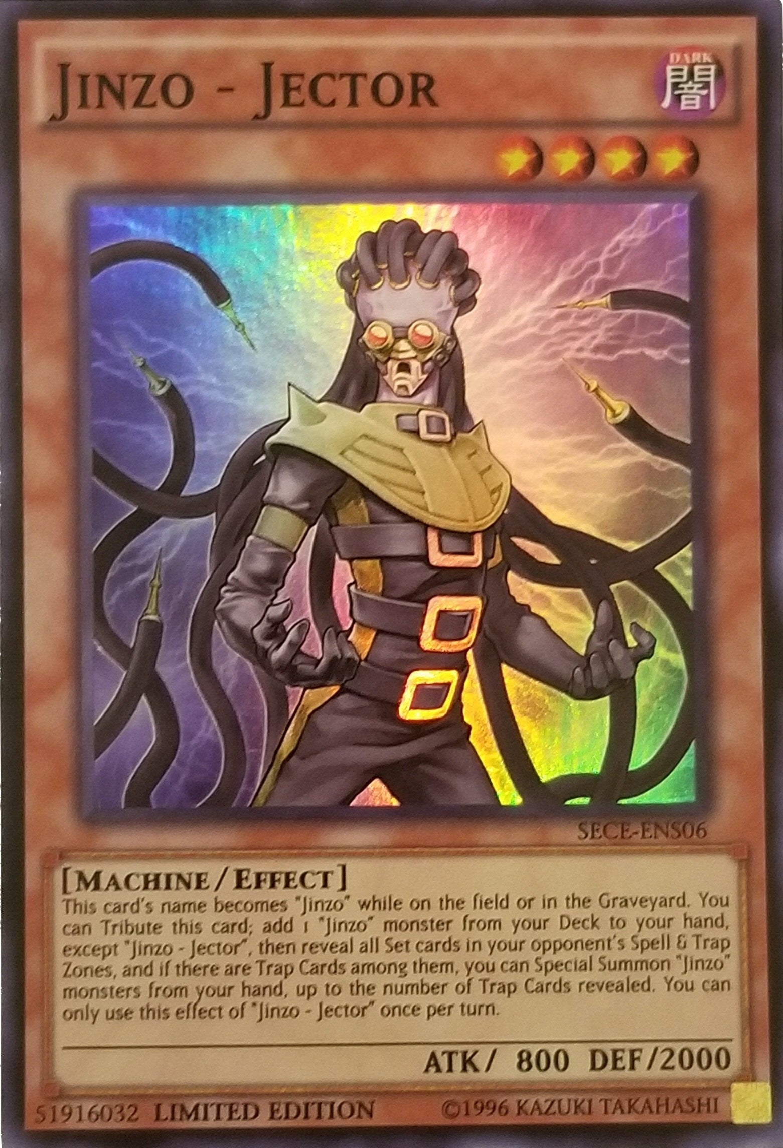 Jinzo - Jector (SE) (6) (SECE) - YuGiOh Single